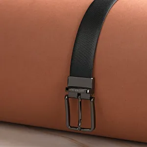 Honey Black Leather Belt (34 MM)