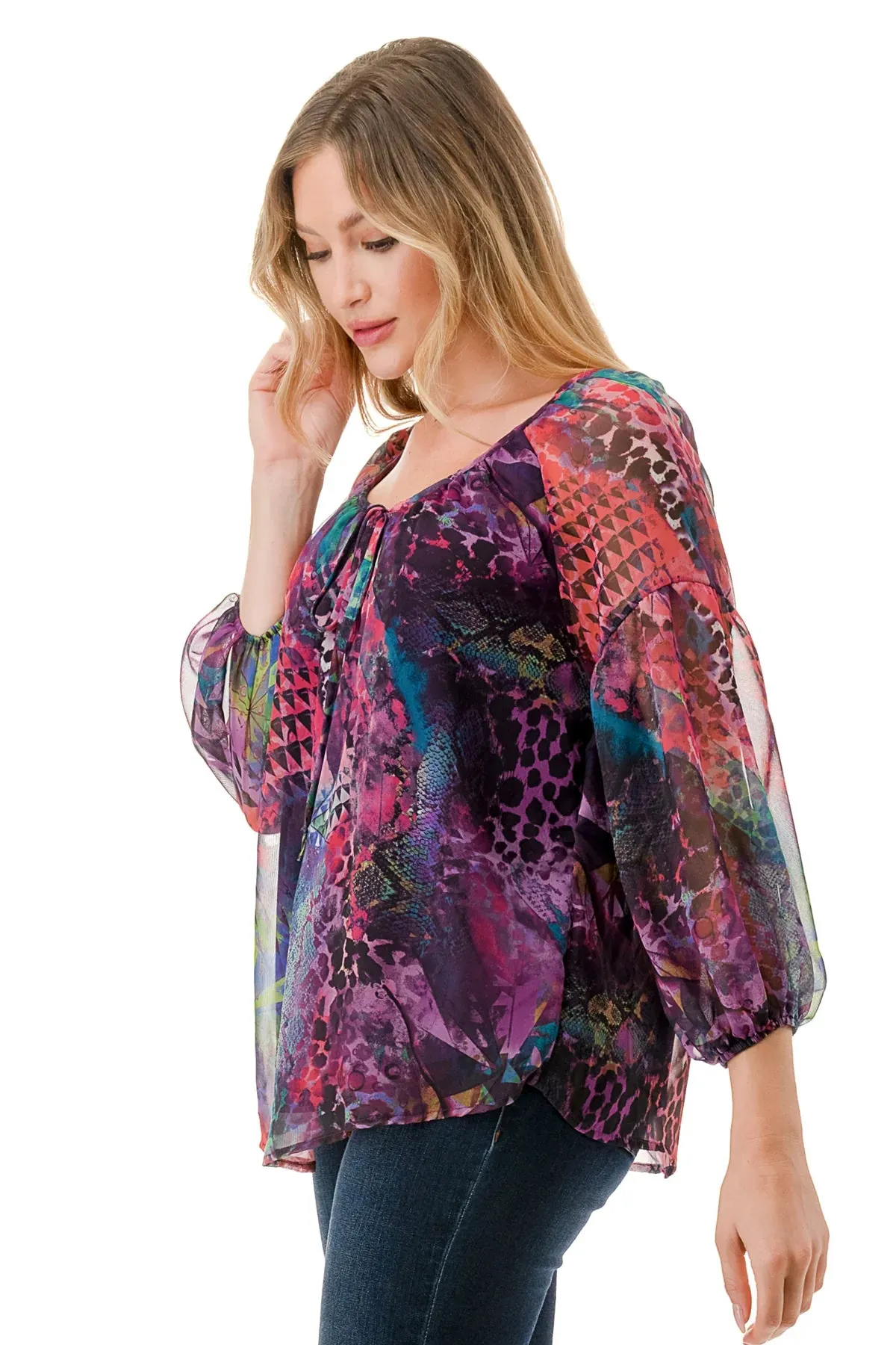 Jane Key Hole Top