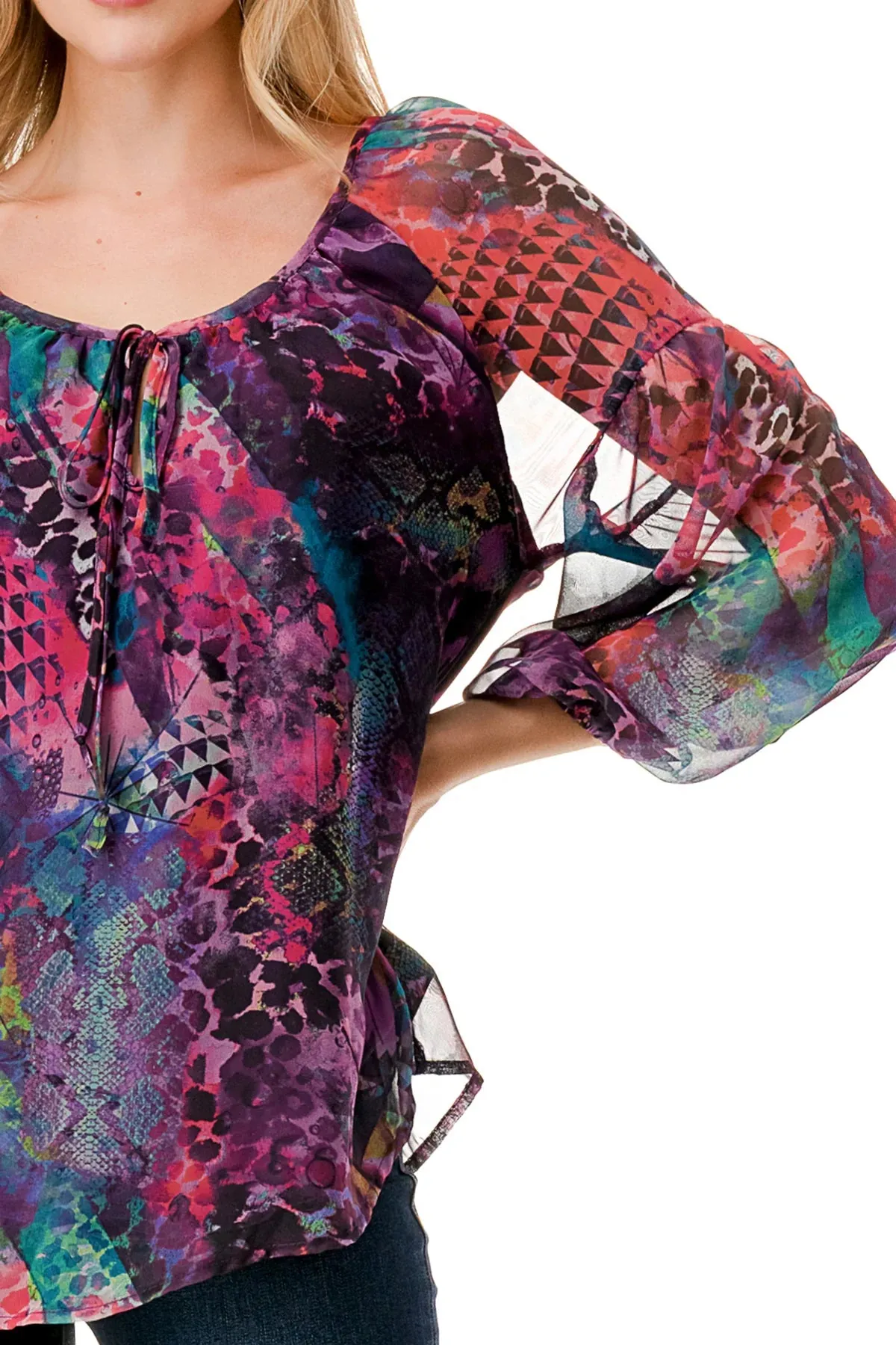 Jane Key Hole Top