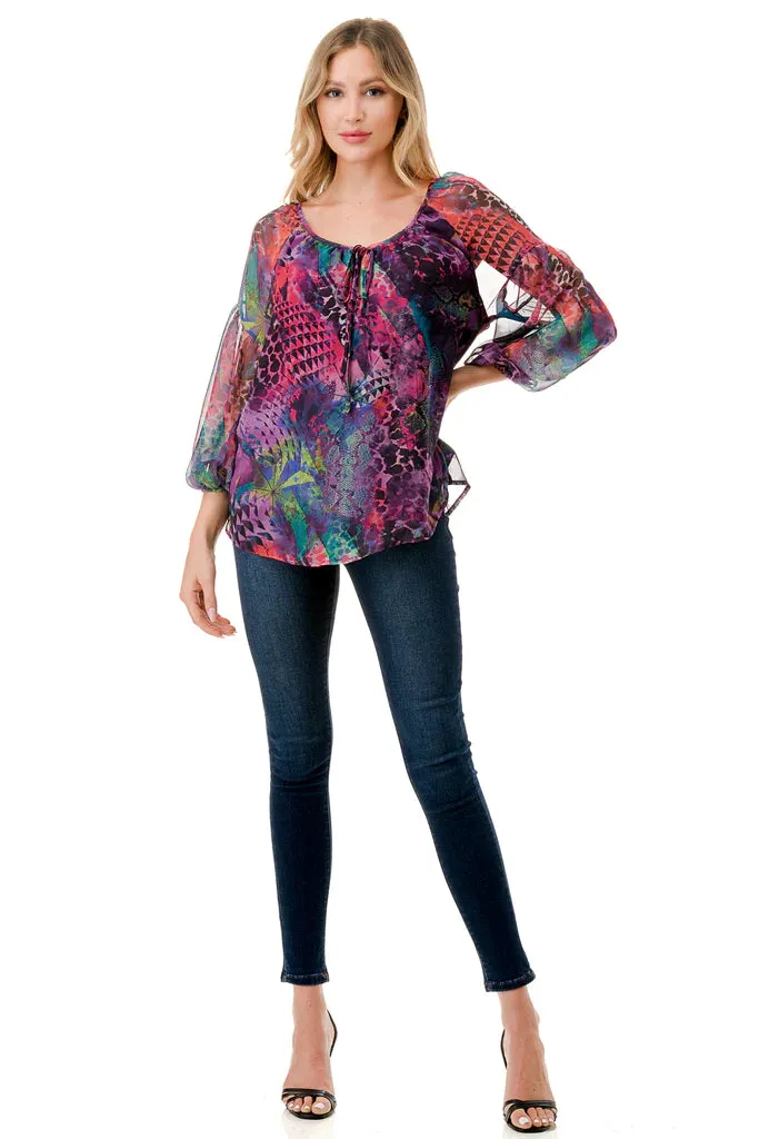 Jane Key Hole Top