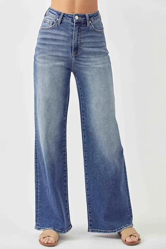 Jhene Wide Flare Jeans