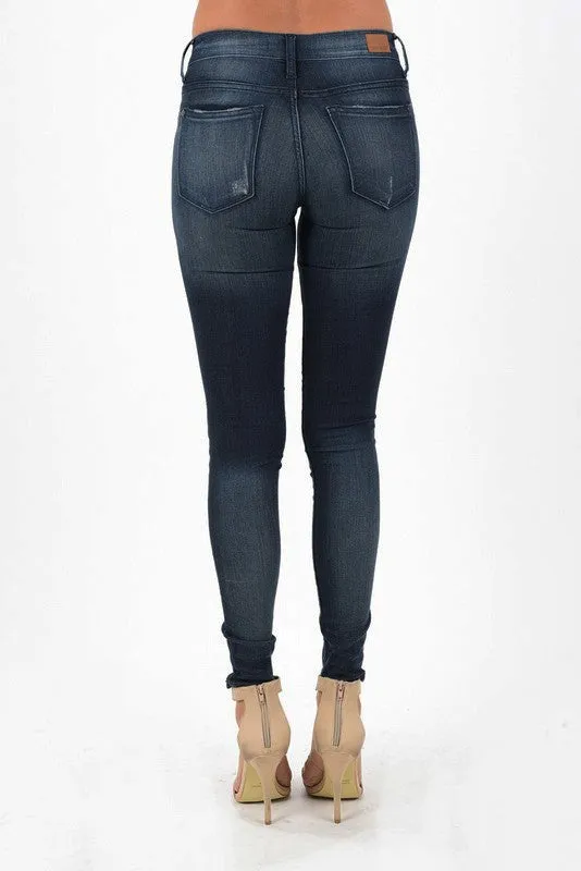Judy Blue Dark Skinny Denim Jeans