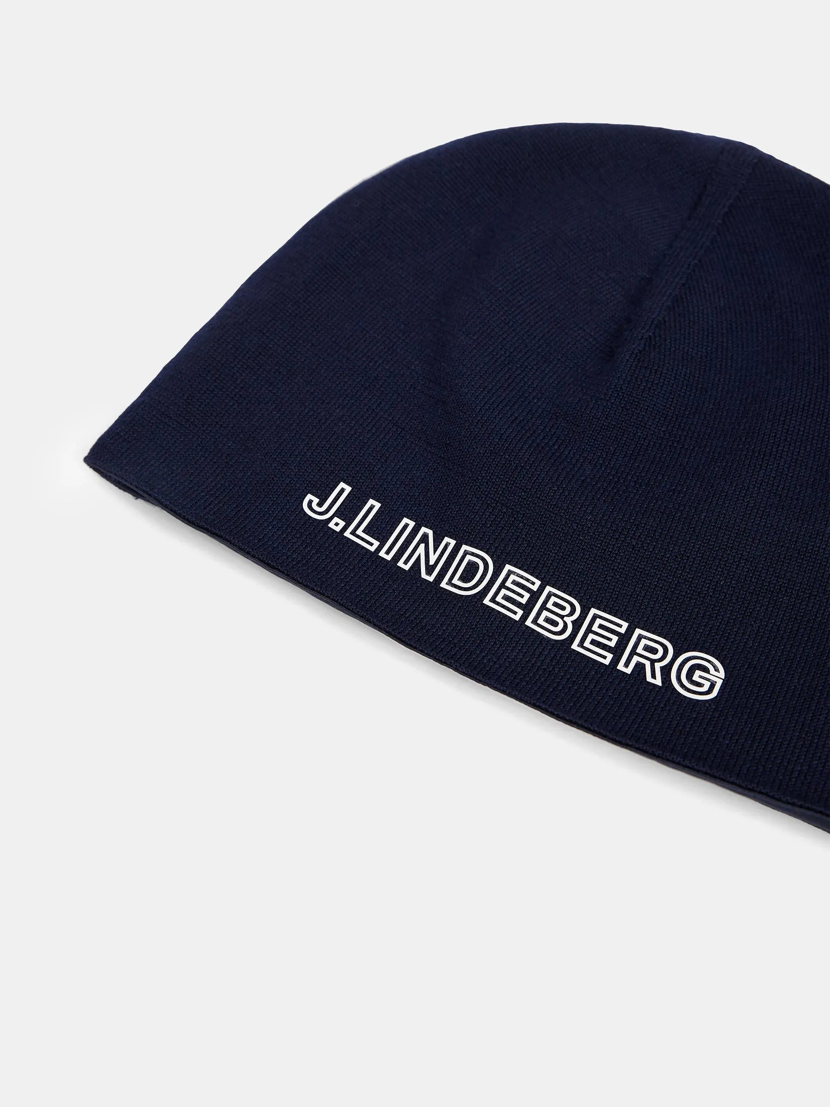 Logo Merino Windbreaker Hat / JL Navy