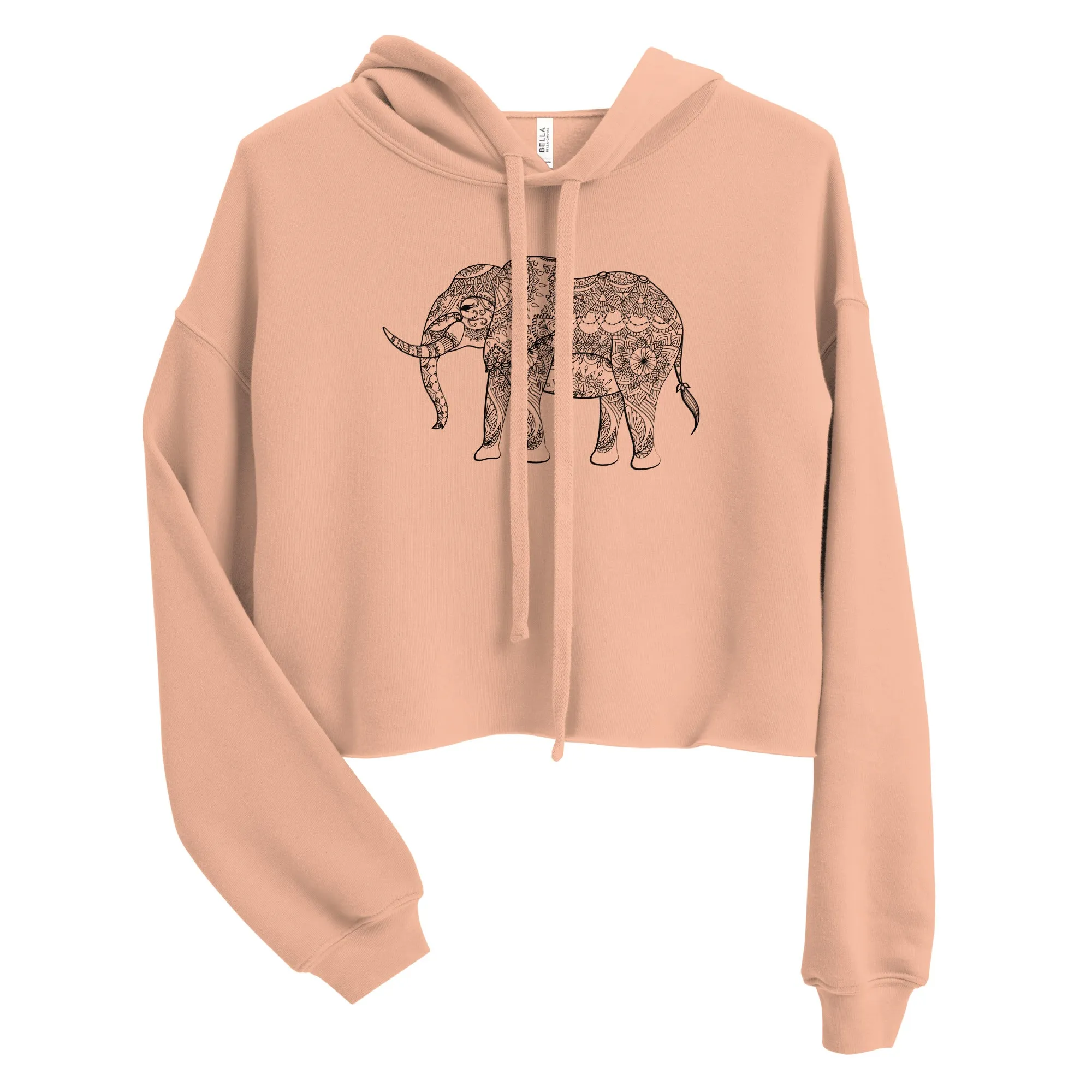 Majestic Elephant Design Hoodie A Bold Statement Piece