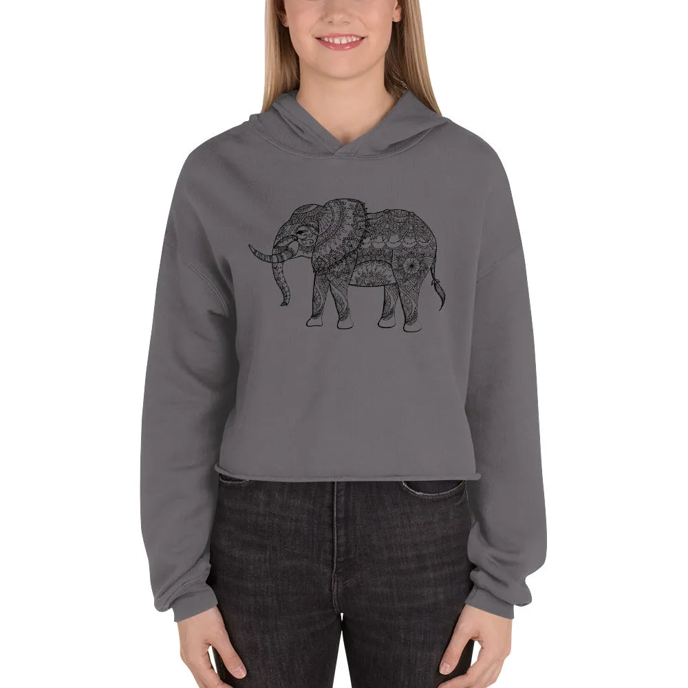 Majestic Elephant Design Hoodie A Bold Statement Piece