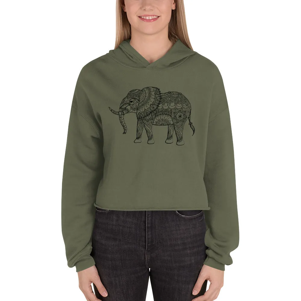 Majestic Elephant Design Hoodie A Bold Statement Piece