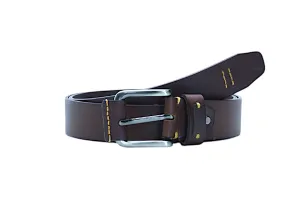 Mens Casual leather Belt 41810(BROWN)