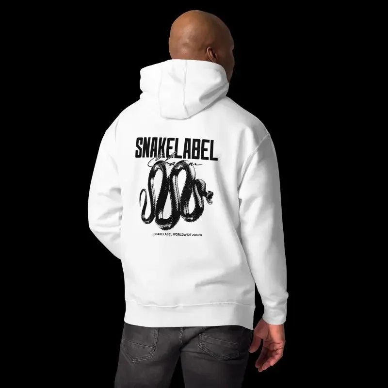 Men's Snake Hoodie with Soft Cotton Face & 3-Panel Hood