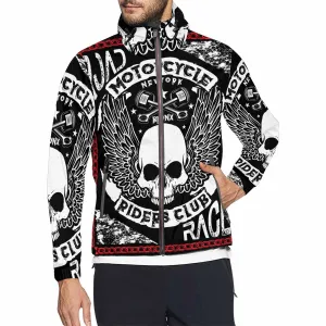 Men's Windbreaker printed motor slogan monogram