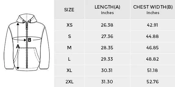 Men's Windbreaker printed nuclear energy skull