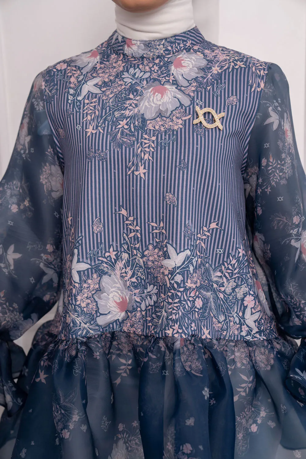 Norela Blouse Misty Moonlight