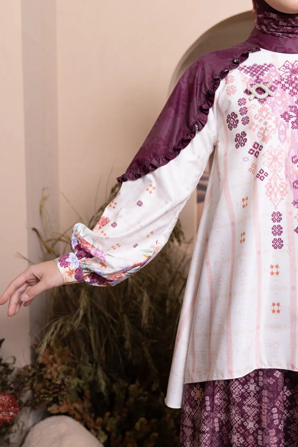 Pre Order - Aleris Blouse Wajo