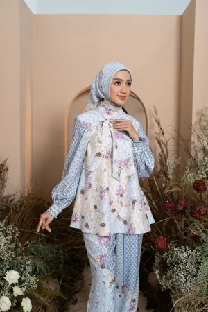 Pre Order - Mariri Blouse Serene Azure