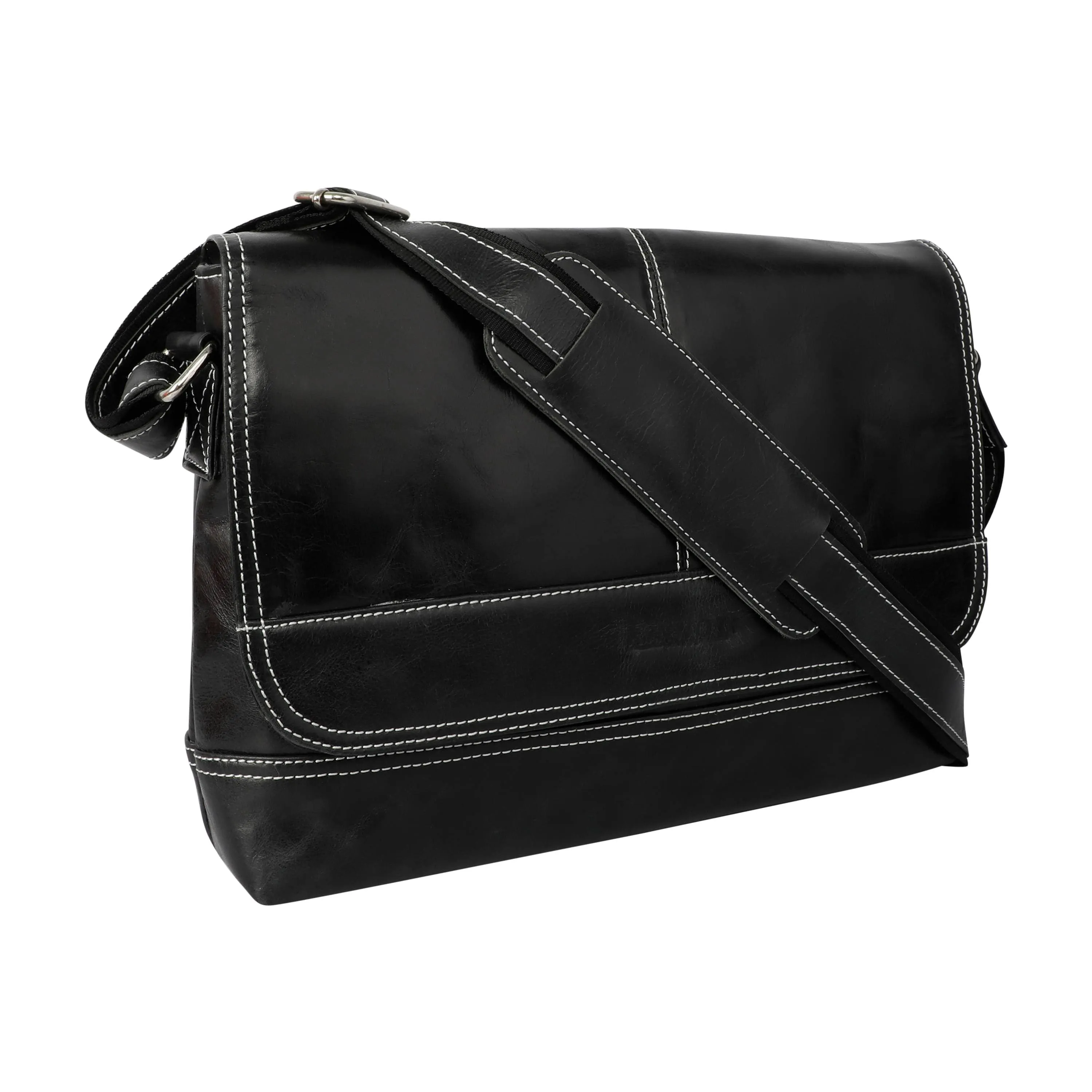Premium Genuine Leather Messenger Bag