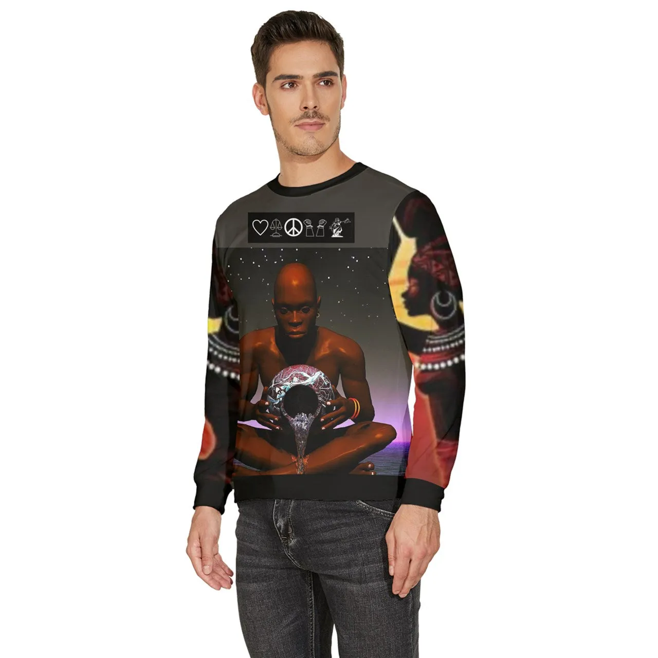 Principles Age Of Aquarius Men's Valure Sweatshirt