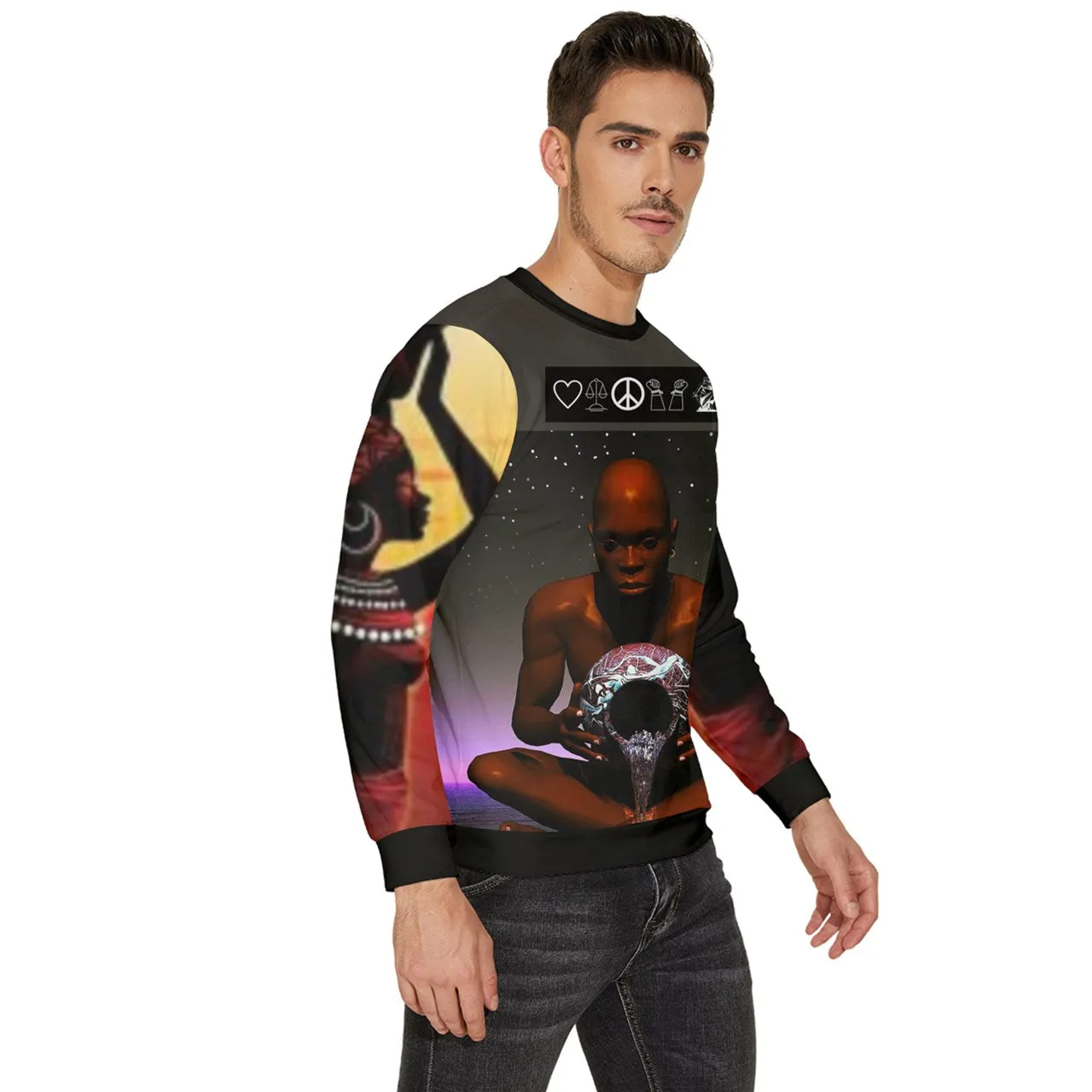 Principles Age Of Aquarius Men's Valure Sweatshirt