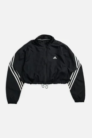 Rework Adidas Crop Windbreaker - XL