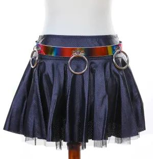 Ring Bondage Rainbow Belt, 1 3/4" Wide