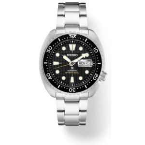 Seiko Prospex Automatic Diver Rotating Bezel 45.0 mm Black Dial Men's Watch (SRPE03)
