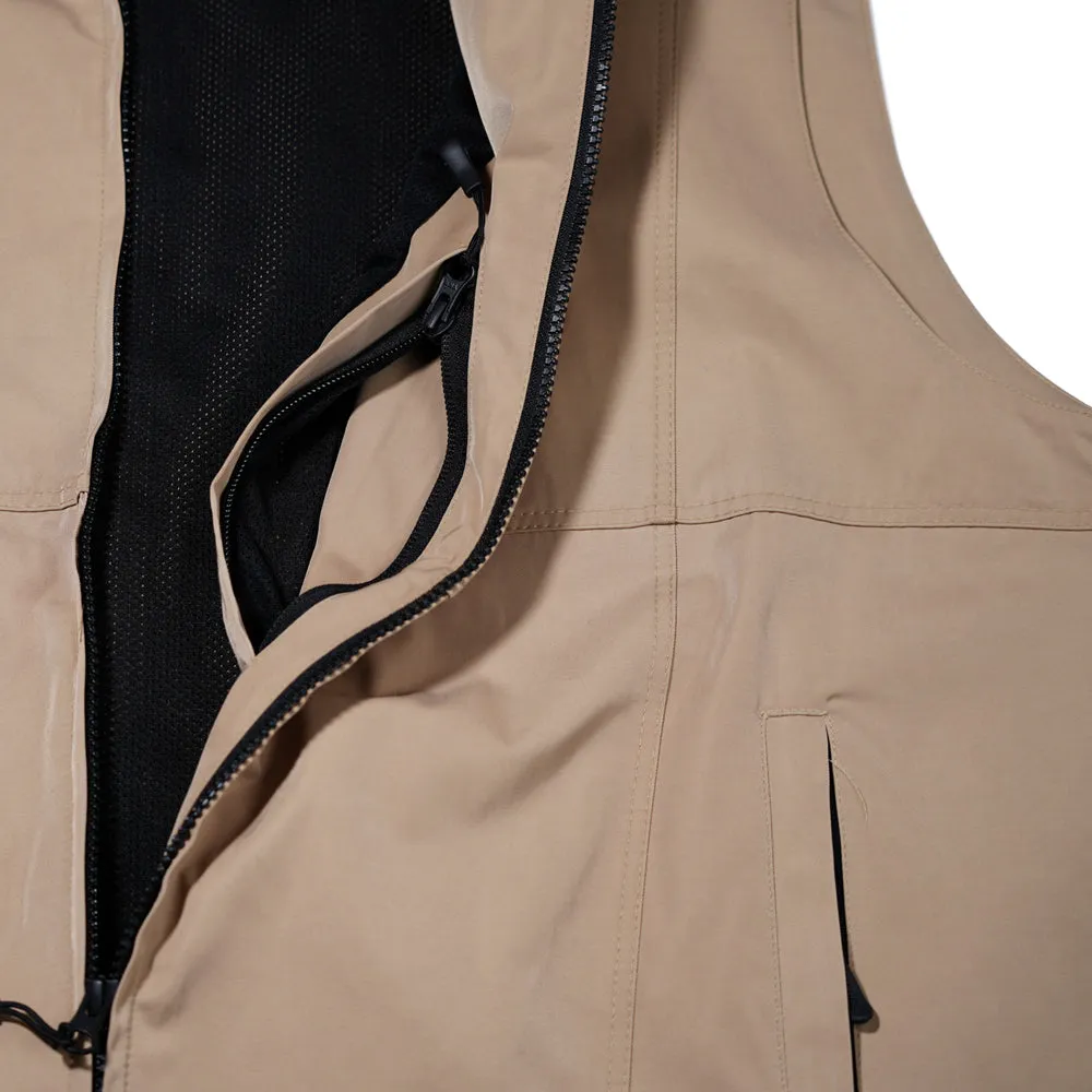 SINGLE EDGE VEST BEIGE