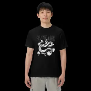Snake Heavyweight T-Shirt: 100% Ring-Spun Cotton, 6.1 oz, Relaxed Fit