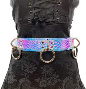 Snake Rainbow Bondage Belt
1 3/4" Wide 