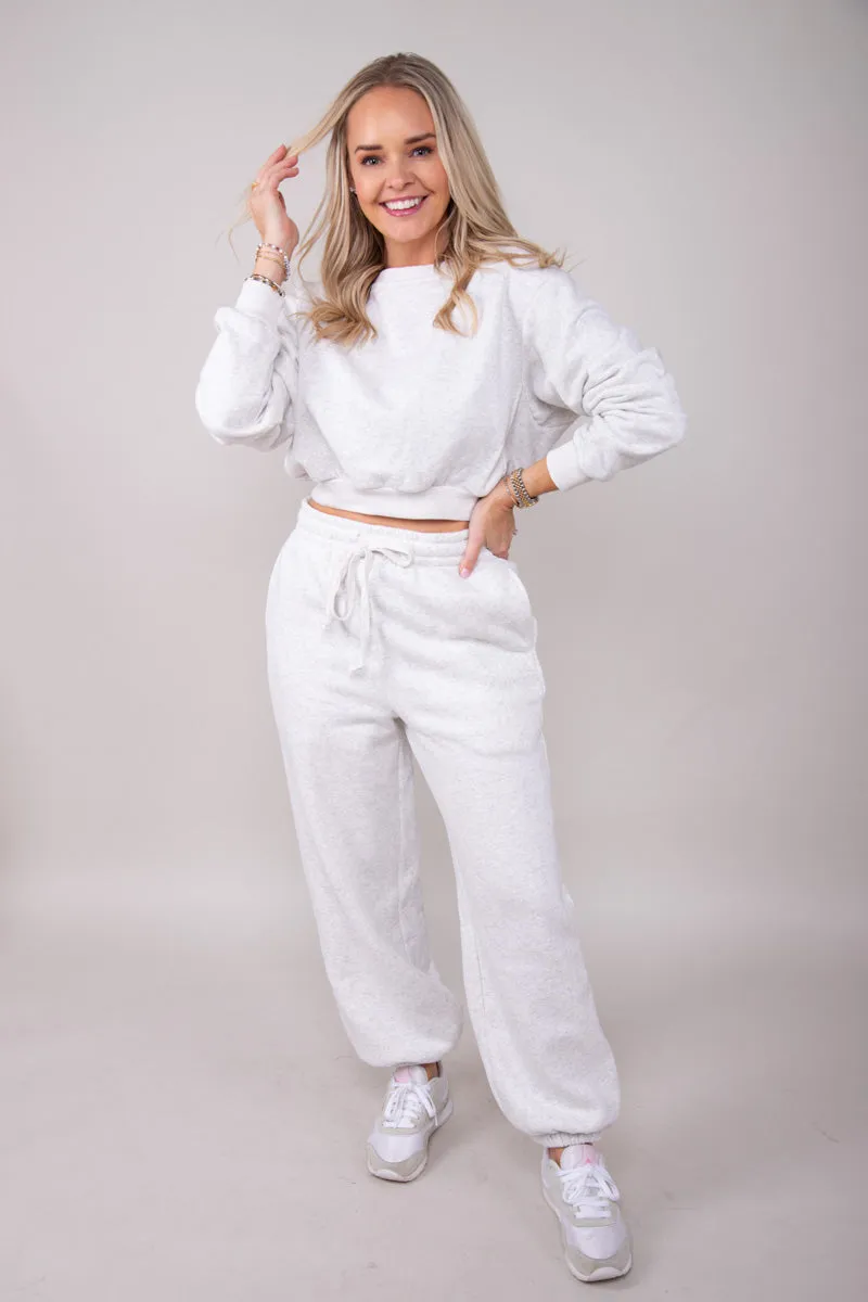 Street Chill Sweatshirt Sweatpant Set