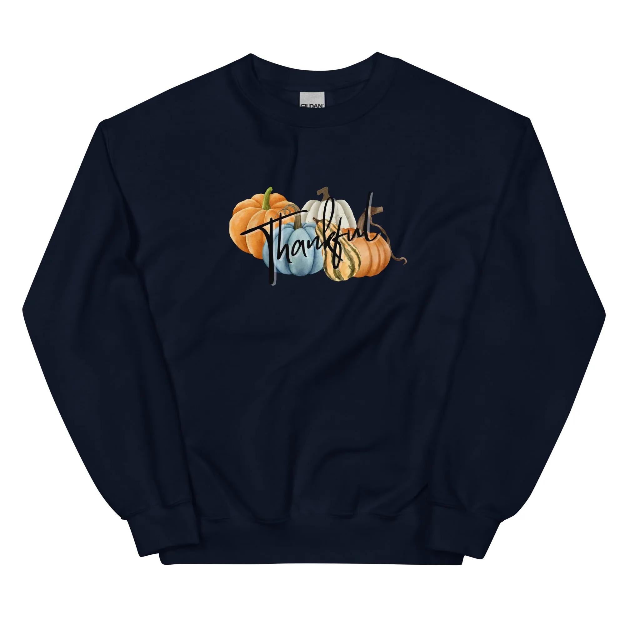 Thankful Pumpkin Sweatshirt, Fall Coffee Sweatshirt for Women, Vintage Thanksgiving Sweater, Fall Crewneck Pumpkin Heart Sweatshirt