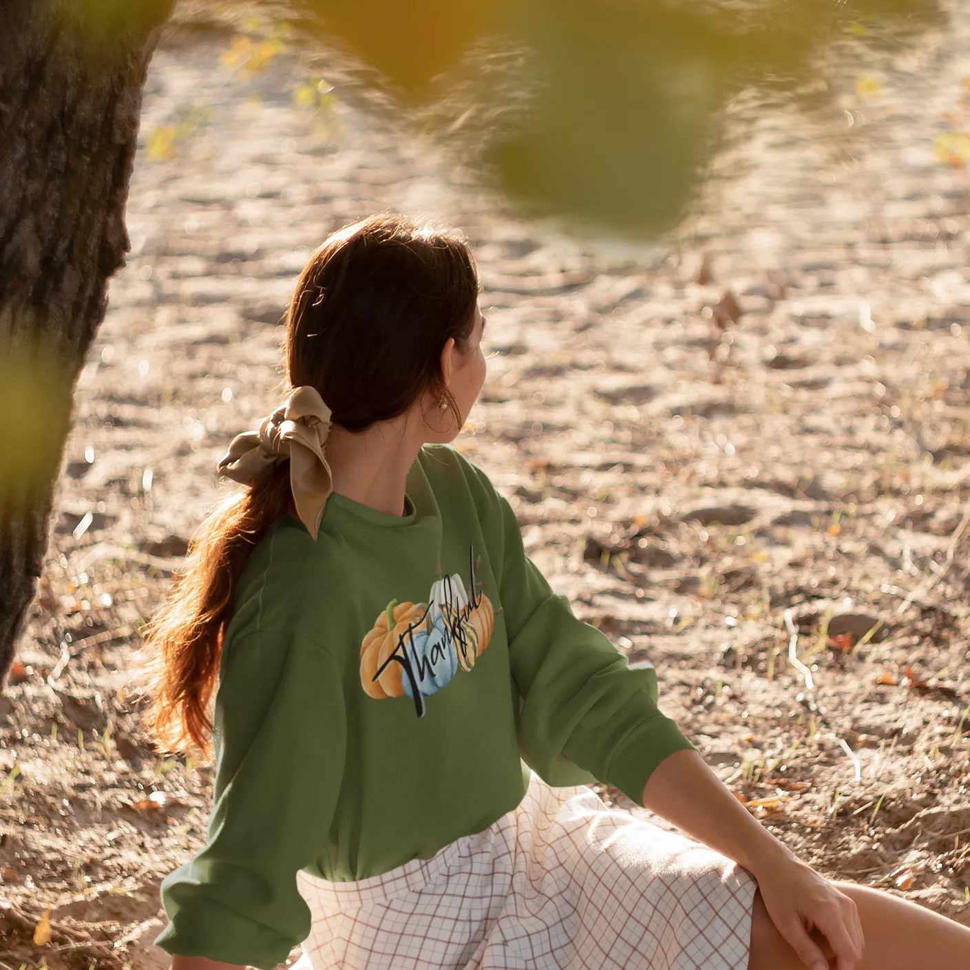 Thankful Pumpkin Sweatshirt, Fall Coffee Sweatshirt for Women, Vintage Thanksgiving Sweater, Fall Crewneck Pumpkin Heart Sweatshirt
