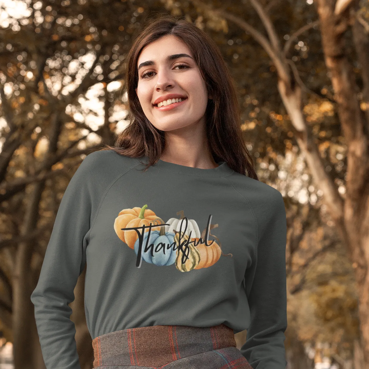 Thankful Pumpkin Sweatshirt, Fall Coffee Sweatshirt for Women, Vintage Thanksgiving Sweater, Fall Crewneck Pumpkin Heart Sweatshirt