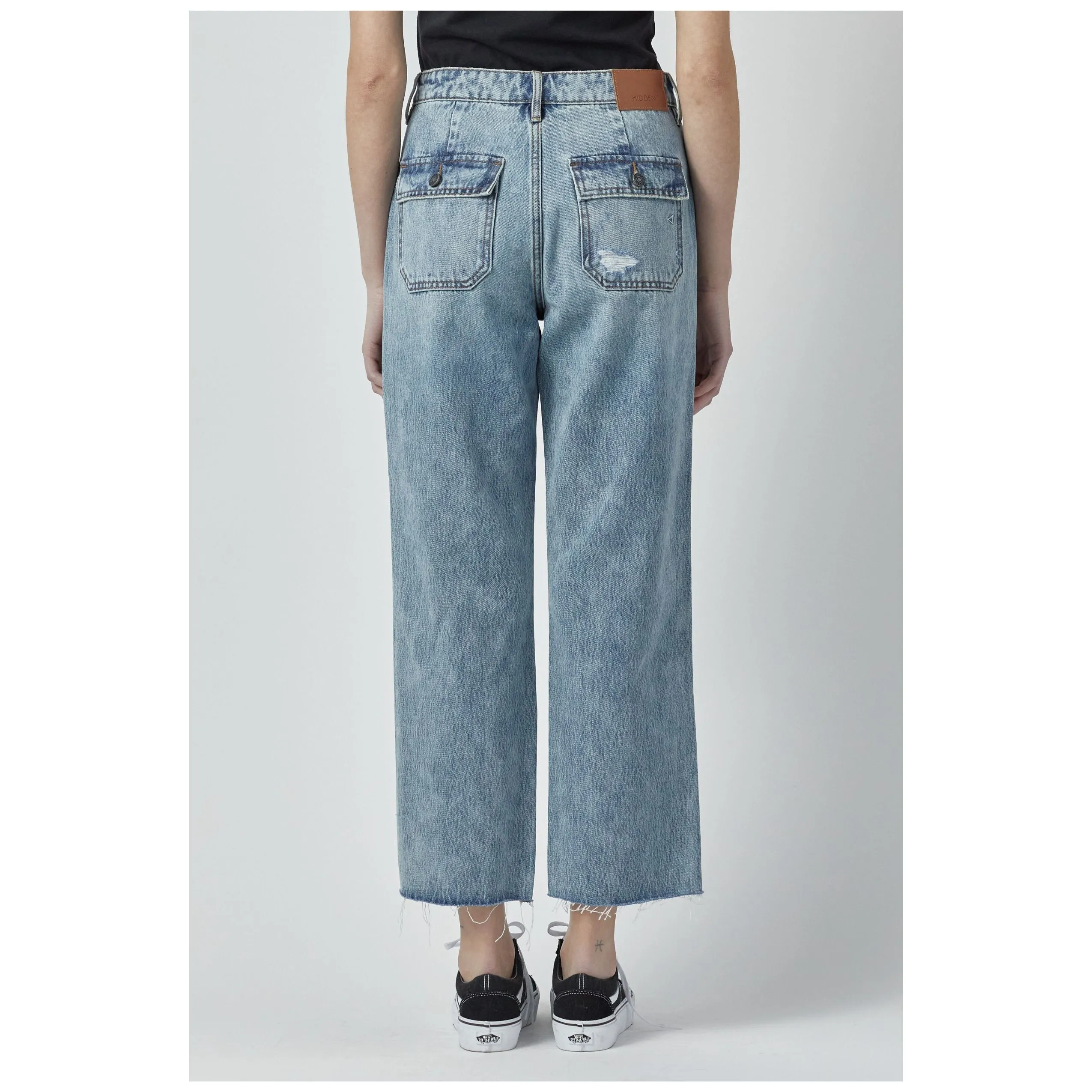 Tracey • High Rise Utility Jeans