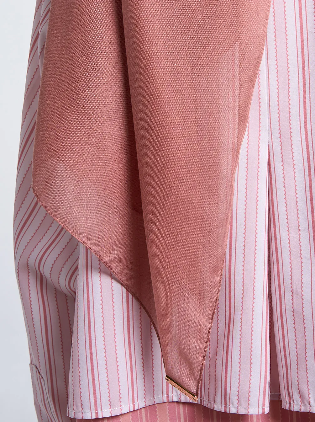 ULTRA PARIS SCARF PLAIN PRESSED ROSE