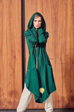 UNISEX GREEN HOODIE HOD006