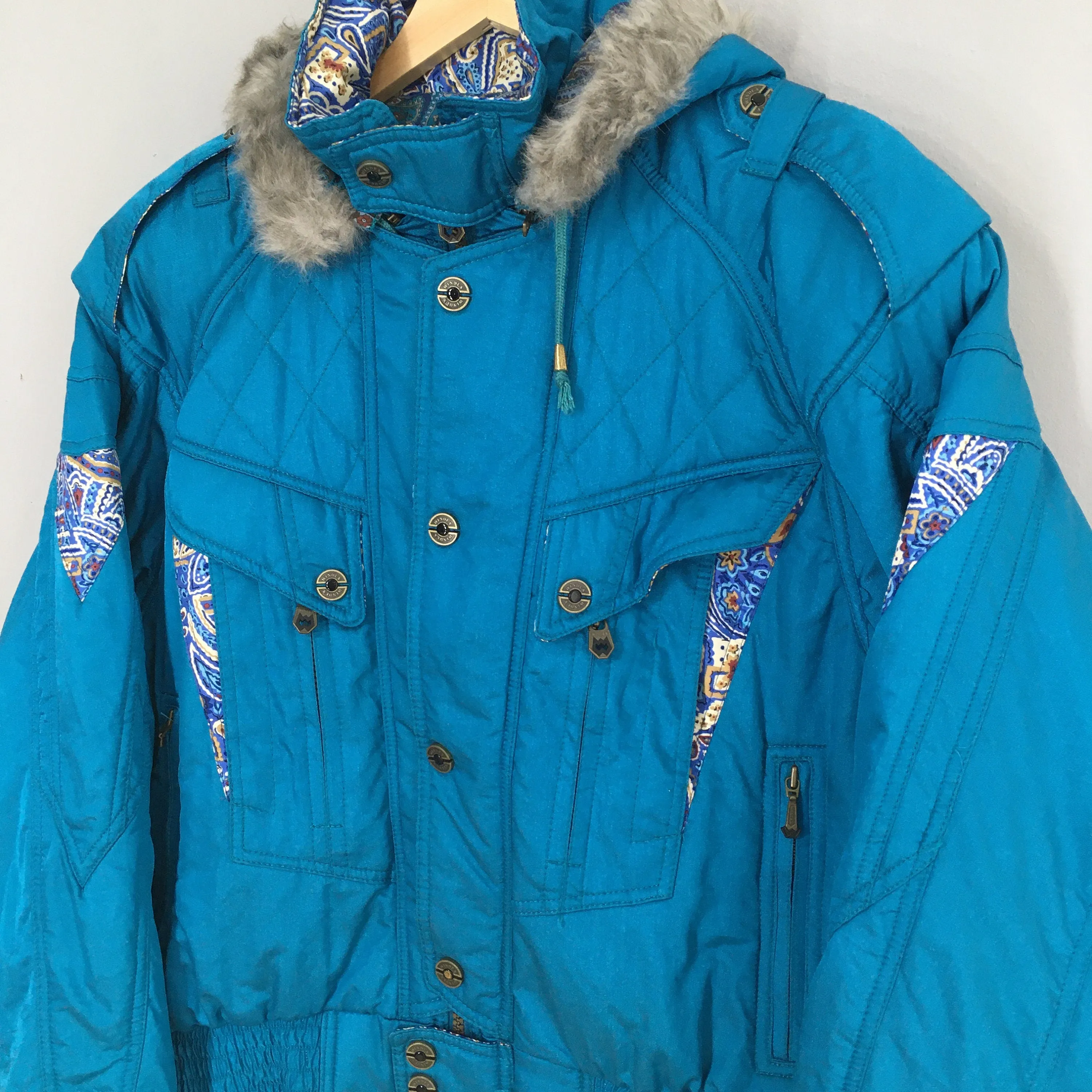 Windex Pro Ski Wear Jacket Hooded Large