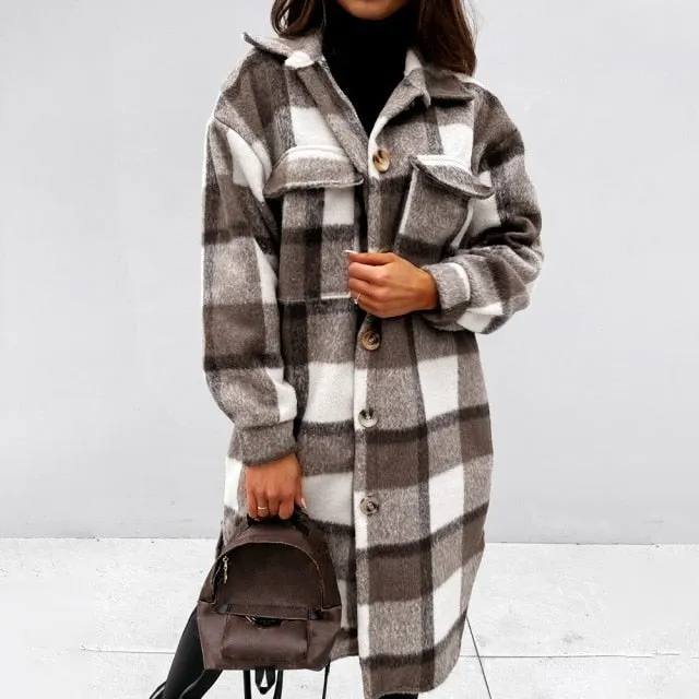 Winter Checked Jacket