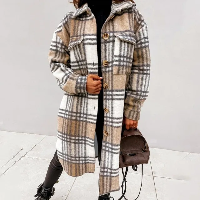 Winter Checked Jacket
