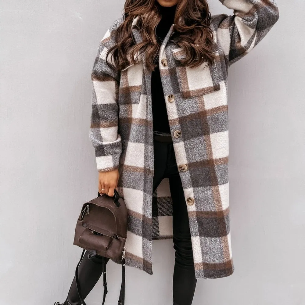 Winter Checked Jacket