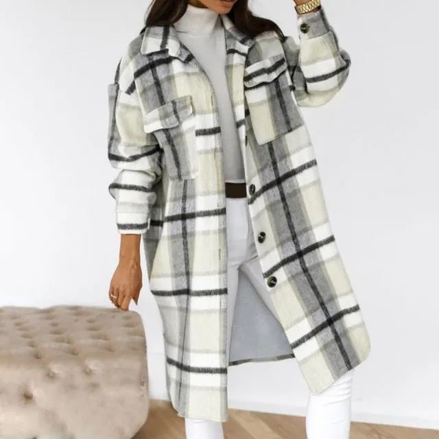 Winter Checked Jacket