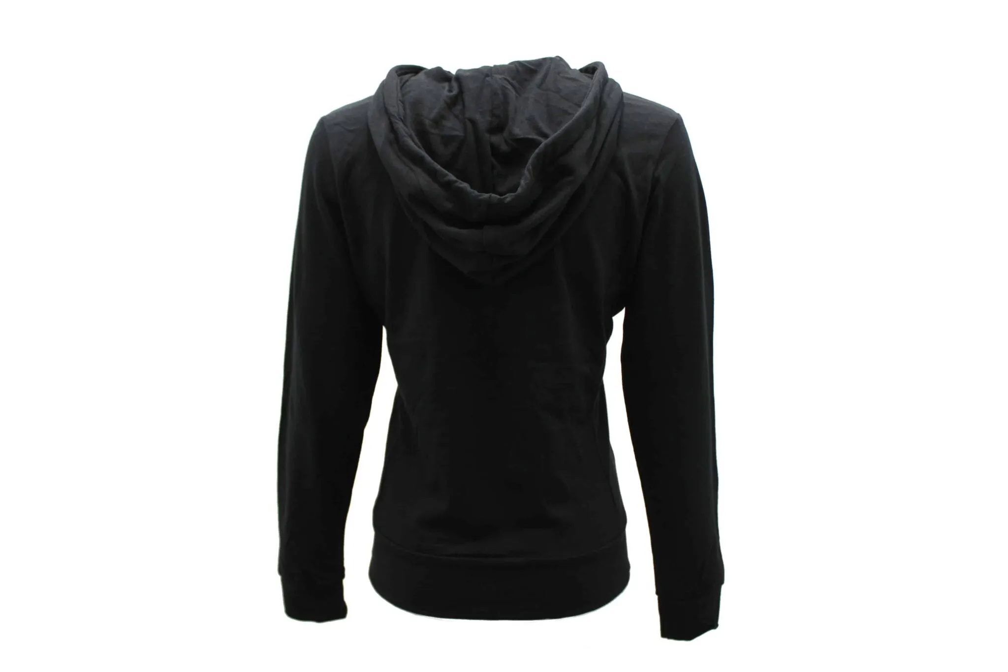 Women's Black Full Zip Hoodie