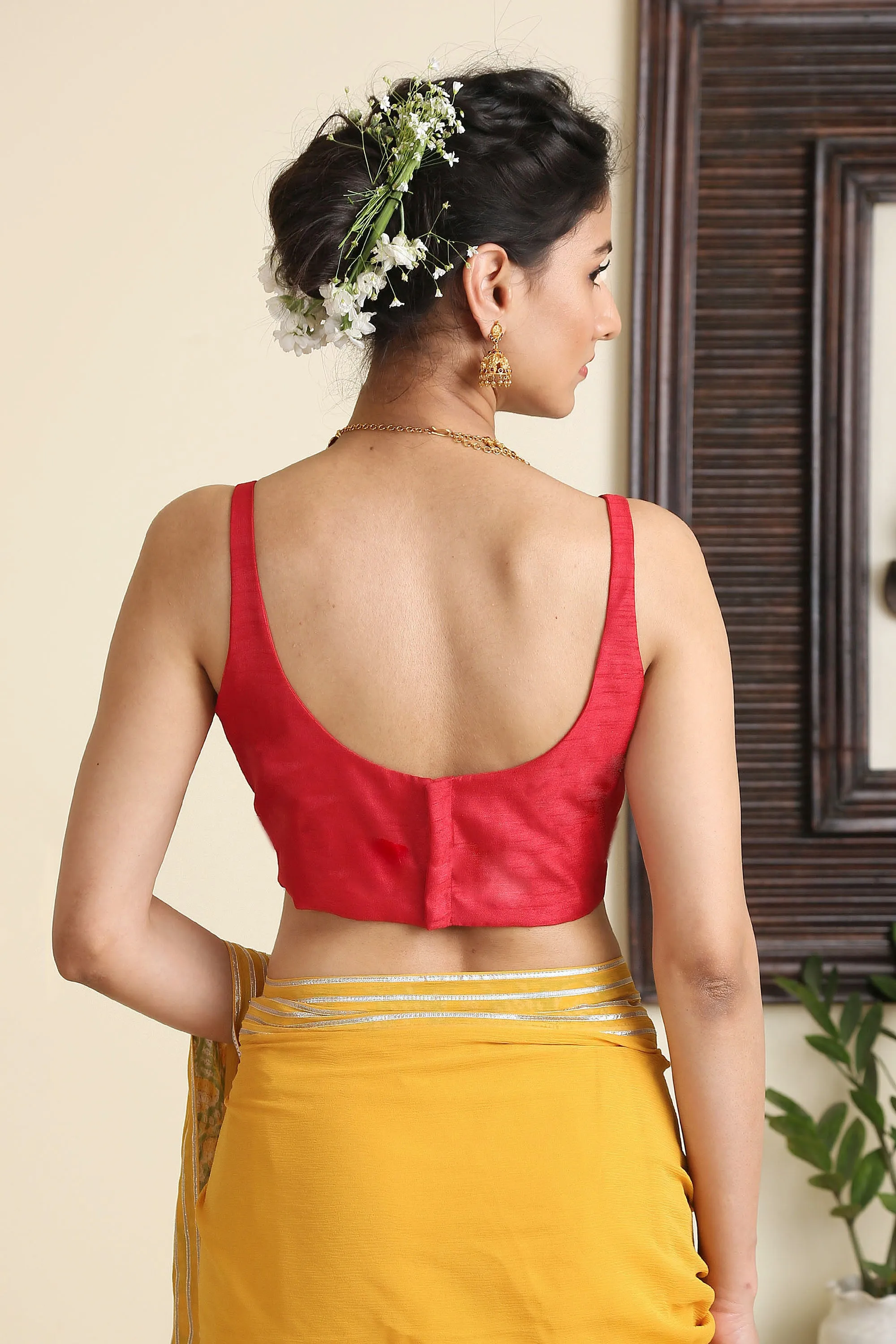 Women's Nazaqat Ruby Red Blouse