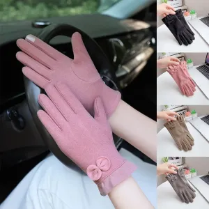 Women's Winter Touchscreen Windproof Gloves -  Cold-Resistant Cycling & Sports Gear